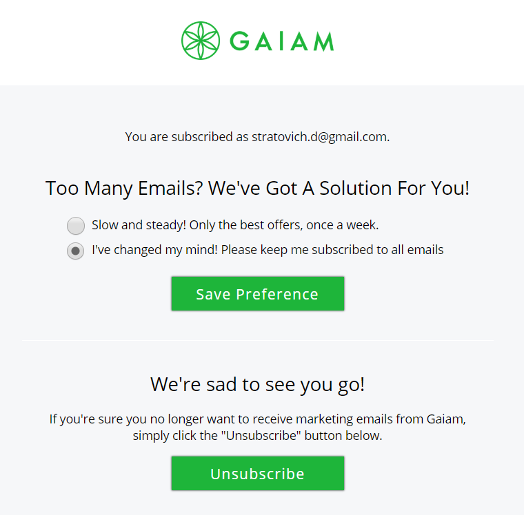 opt-out page example opt-out page example