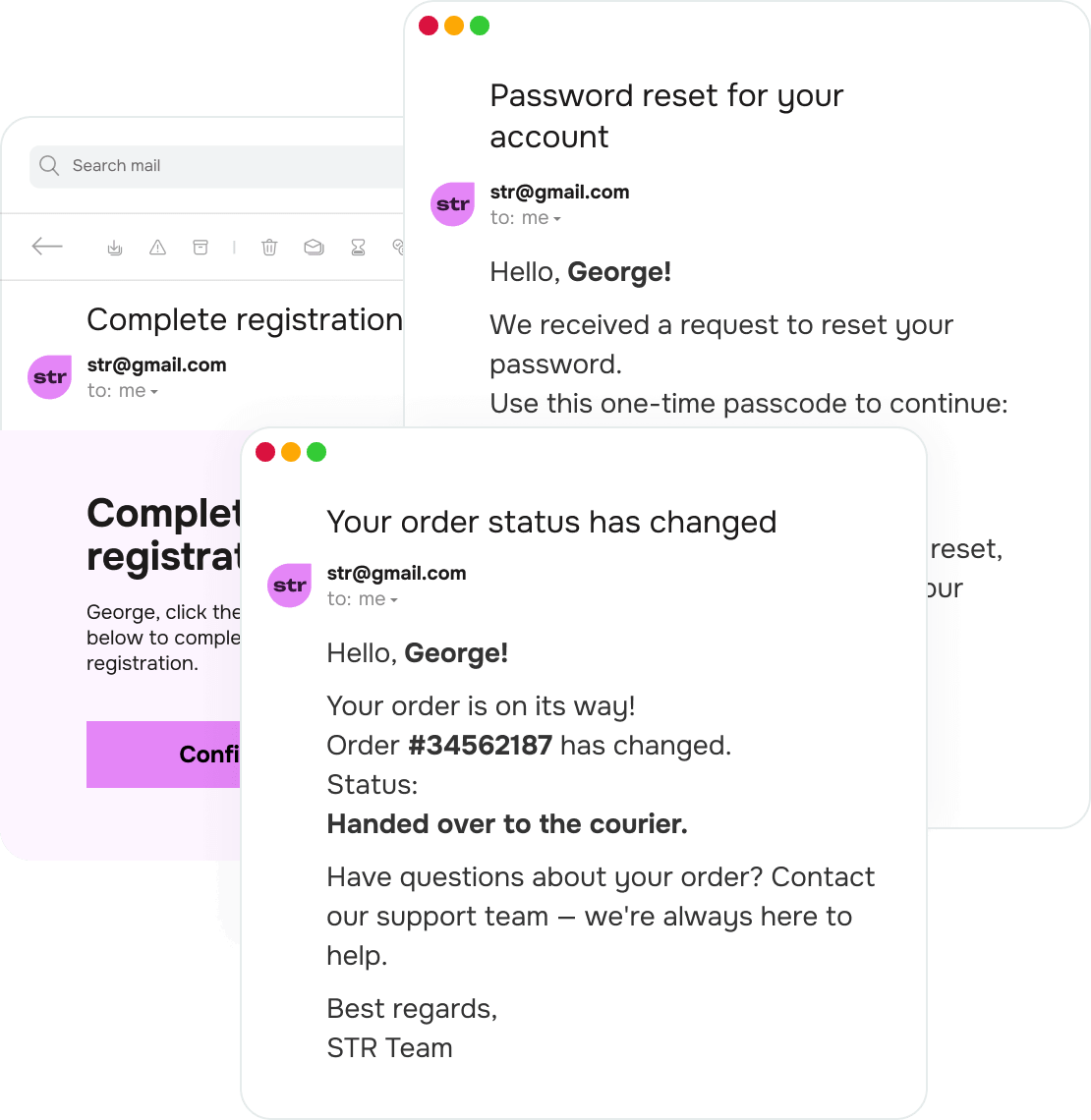 Envía mensajes importantes al instante con SMTP transaccional