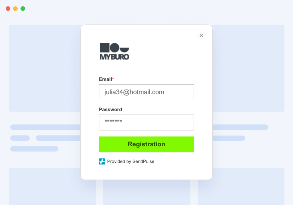 Invia email transazionali