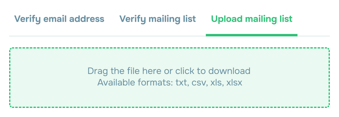 Verifica della mailing list