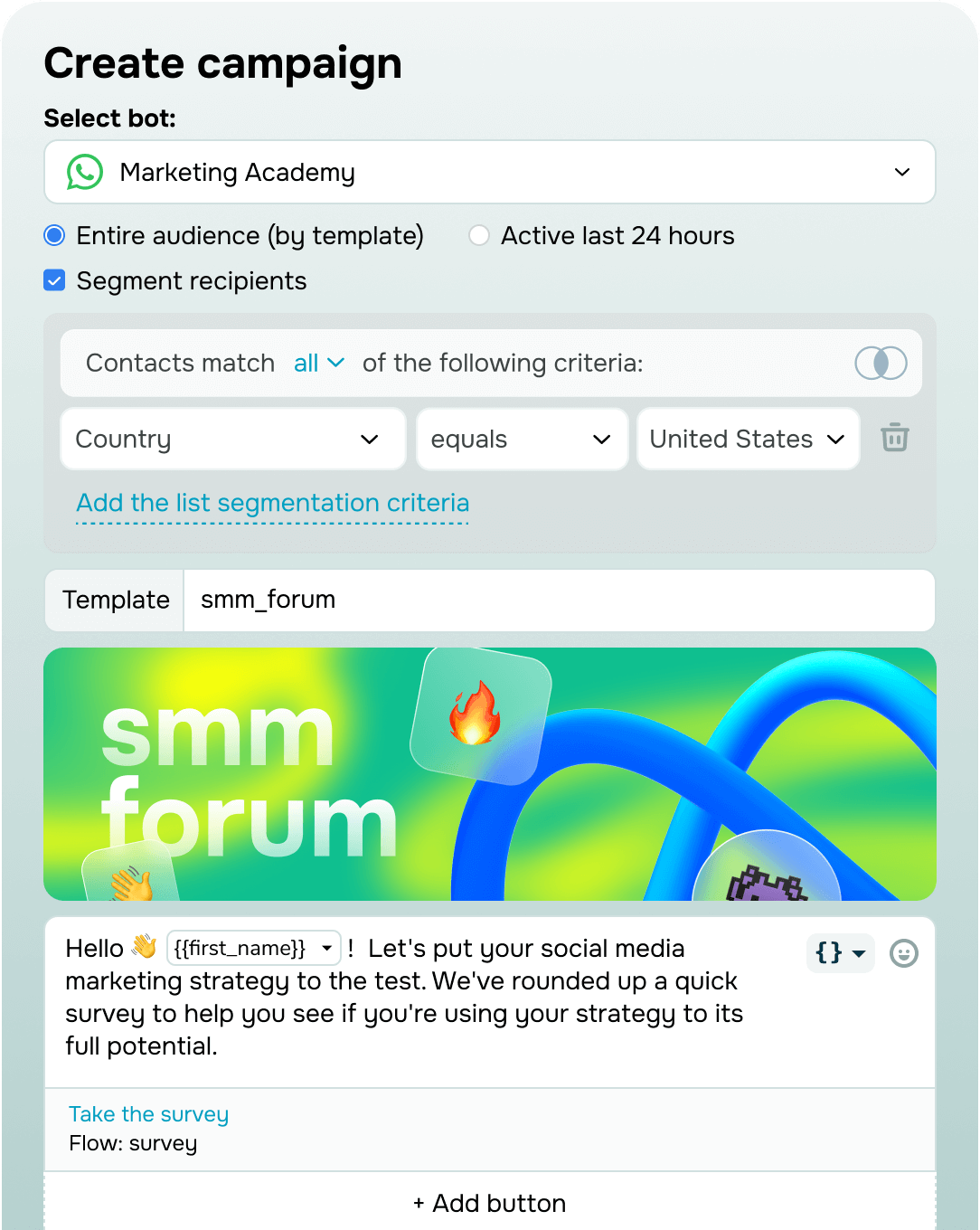 WhatsApp campaigns: marketing, notifications, and more