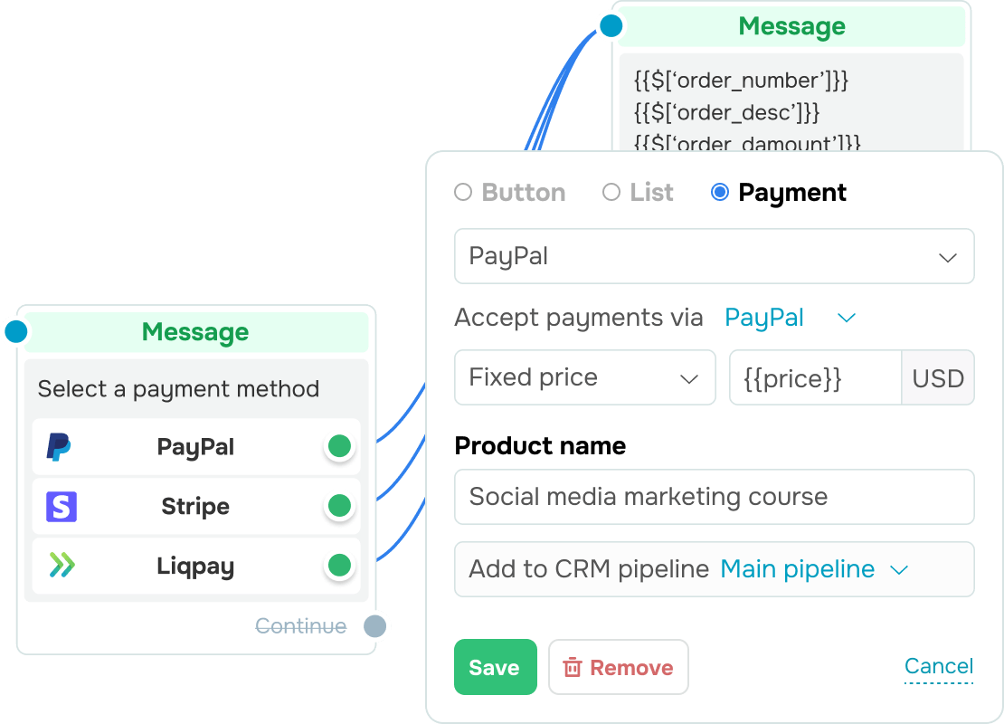 In-chat payments
