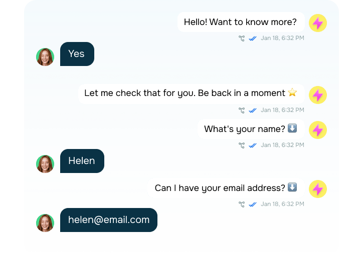 Chatbot WhatsApp per la generazione di lead