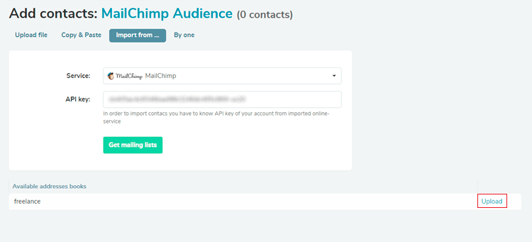 Uploading Audiences