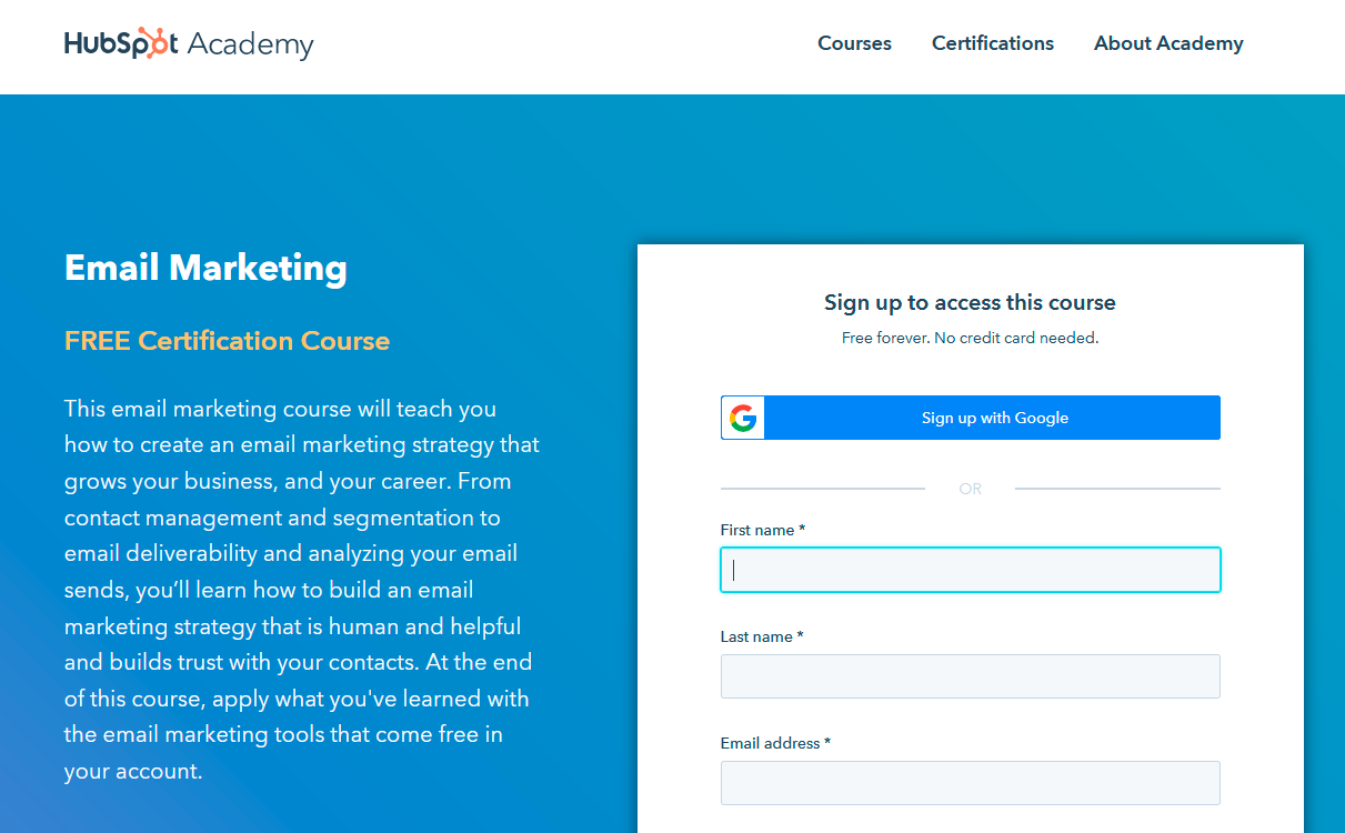 Курс от Hubspot
