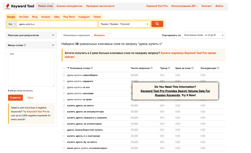 Keyword Tool Keyword Tool