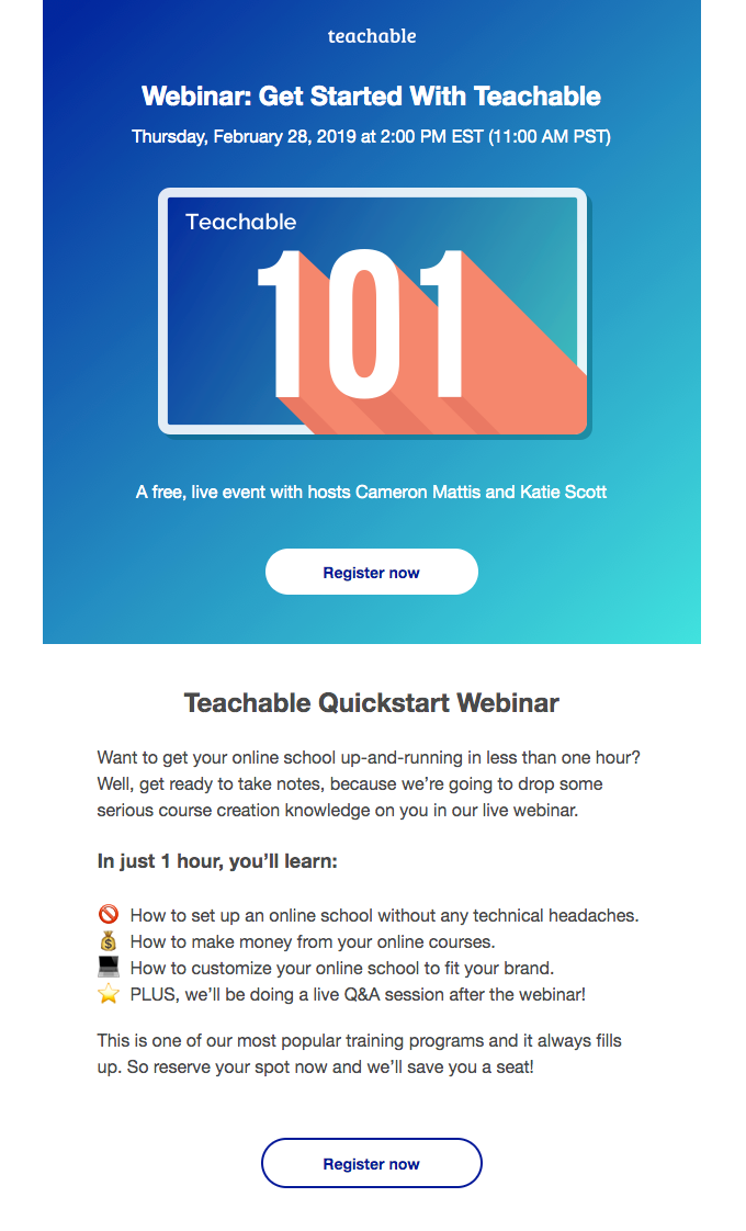 webinar email example