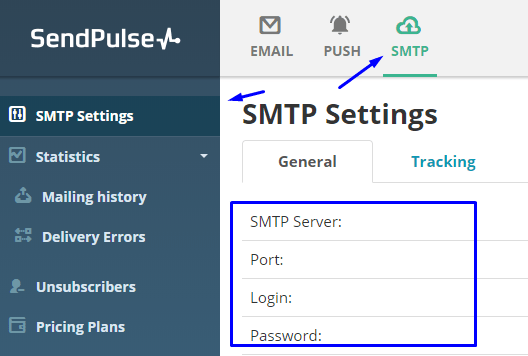SMTPSettings