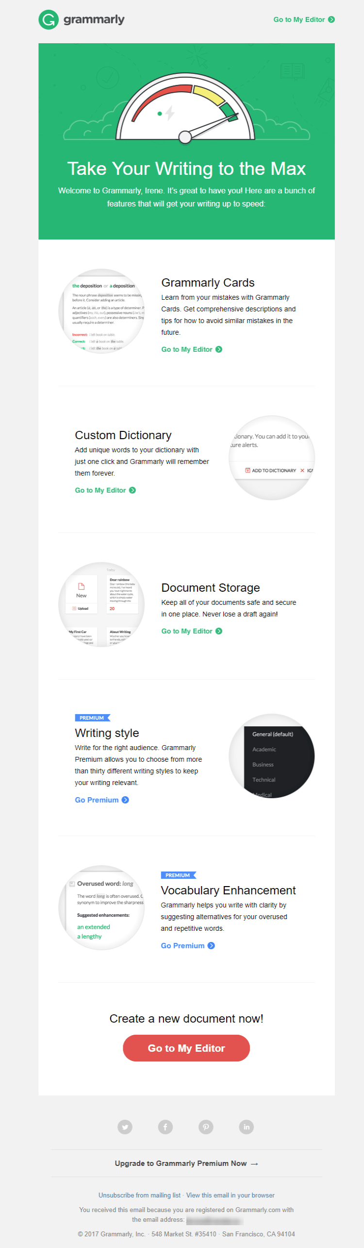 Onboarding email Onboarding email