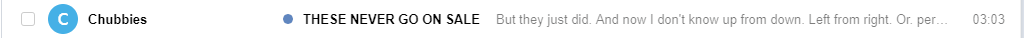 Email preheader Email preheader
