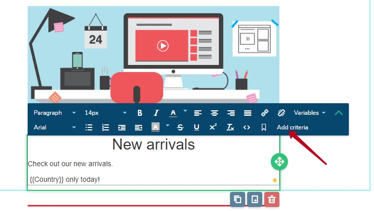 Add criteria for smart personalization Add criteria for smart personalization