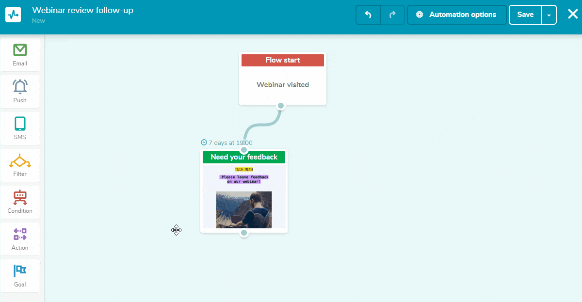 Add more follow-up emails
