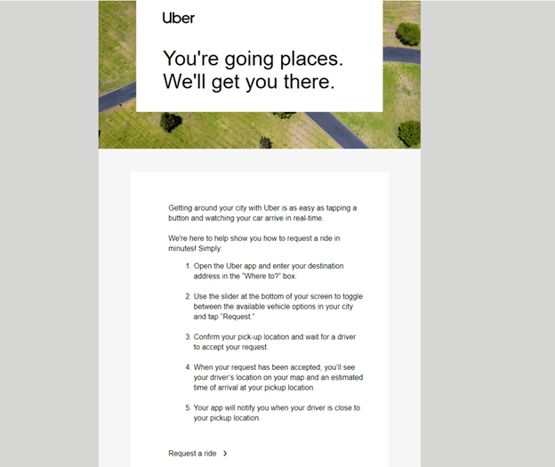 Behavioral email