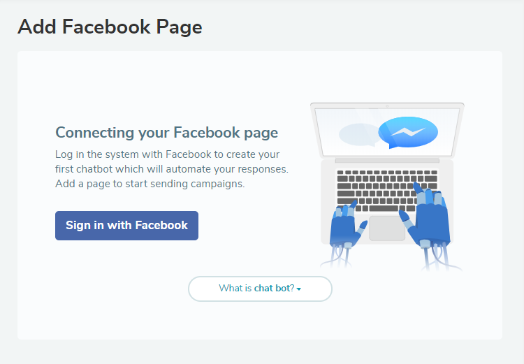 Facebook chatbot Facebook chatbot
