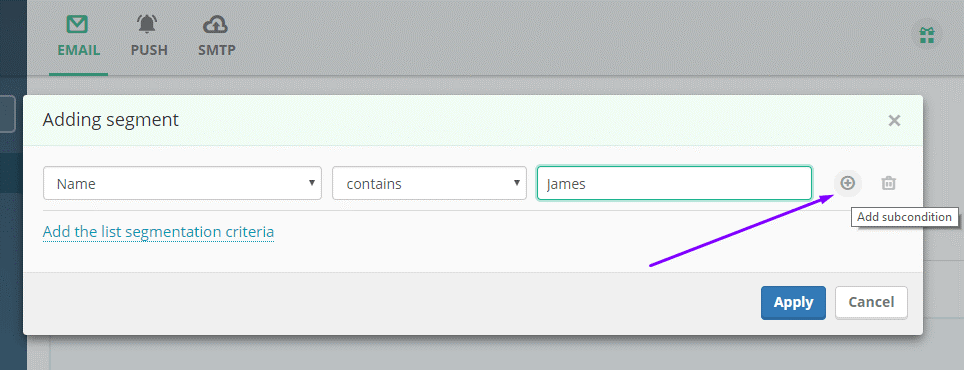 Mailing list segmentation Mailing list segmentation
