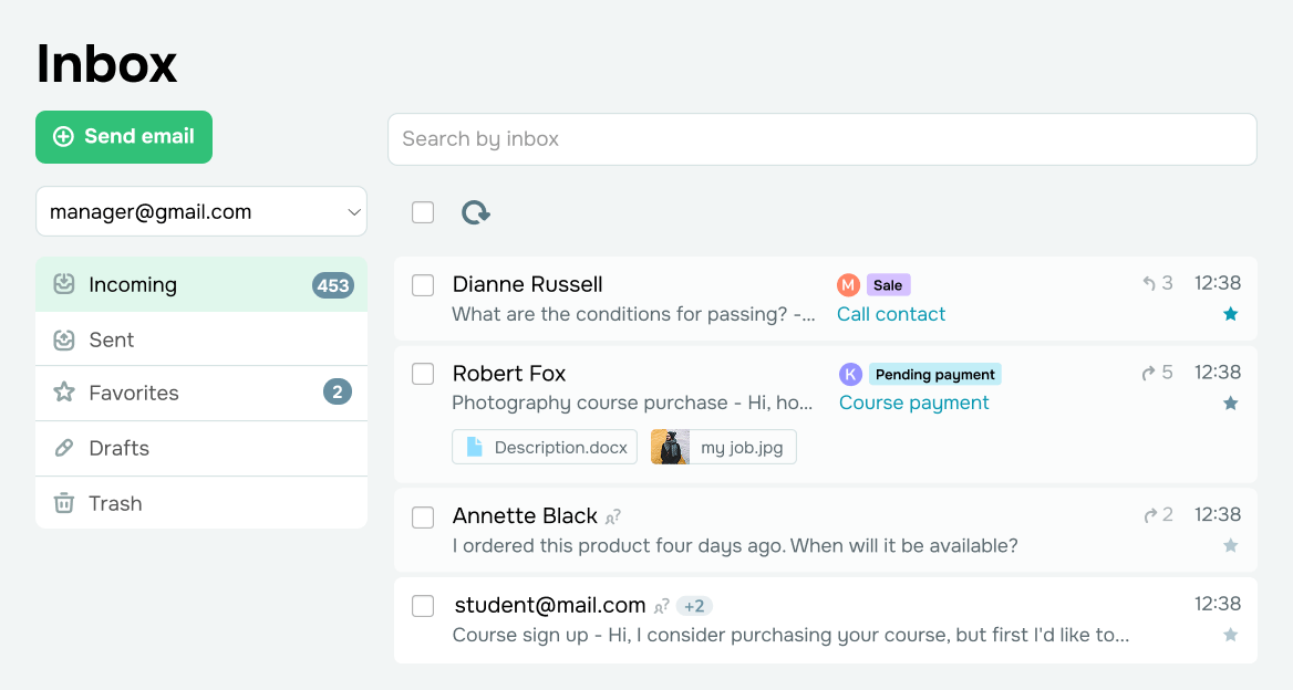 Streamline your email workflow