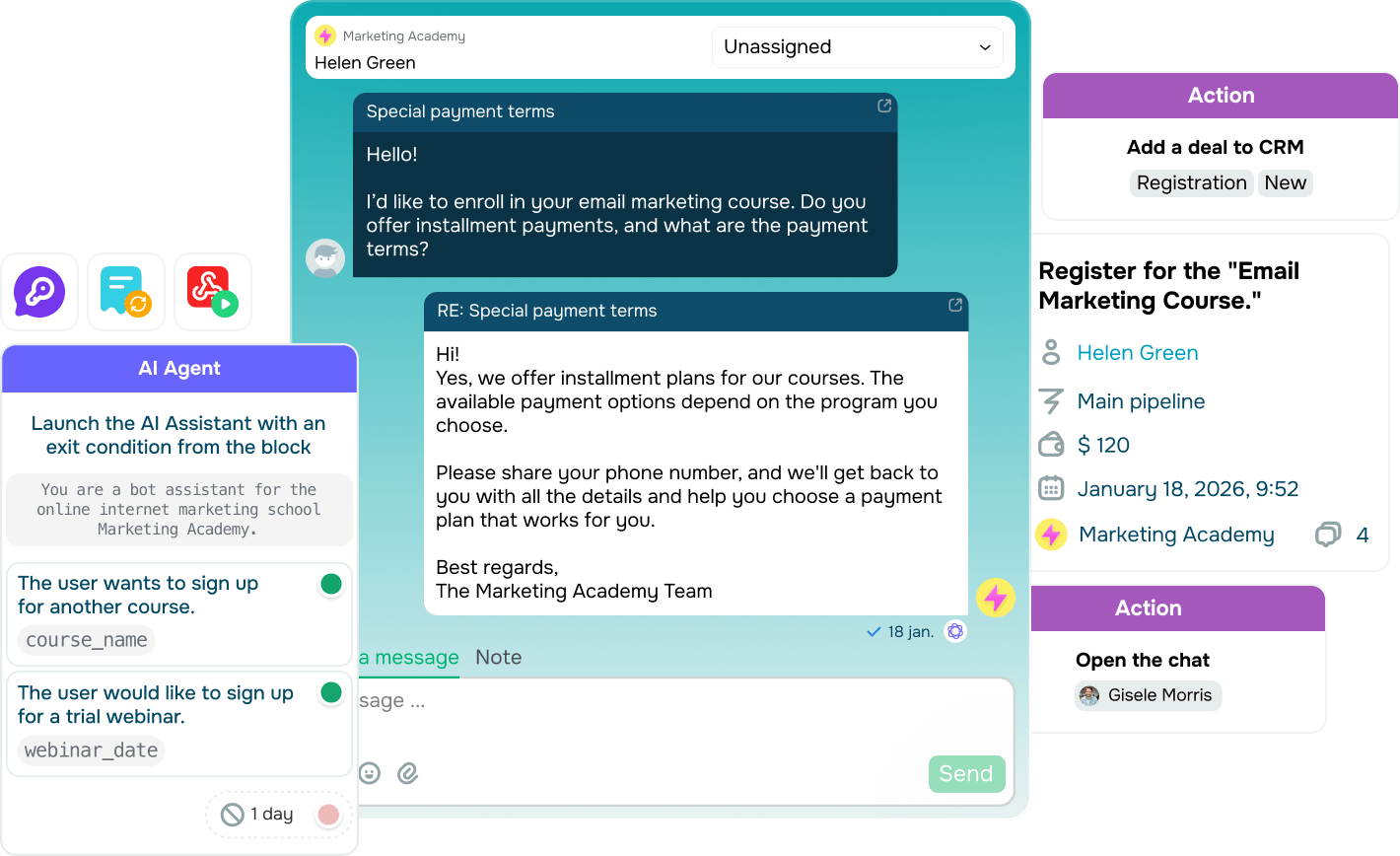 Chatbots para e-mails