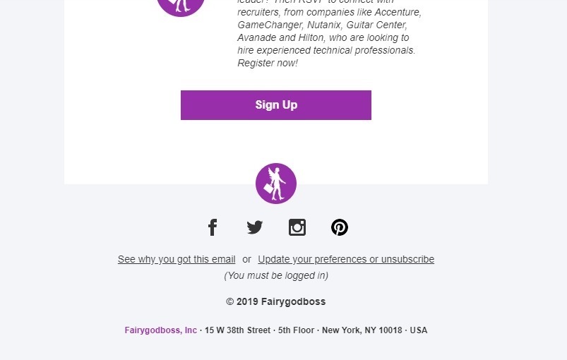Brand colour in the email signature