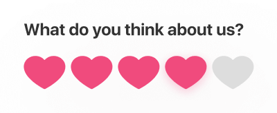 NPS survey widget for your website