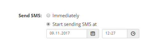 panel send sms