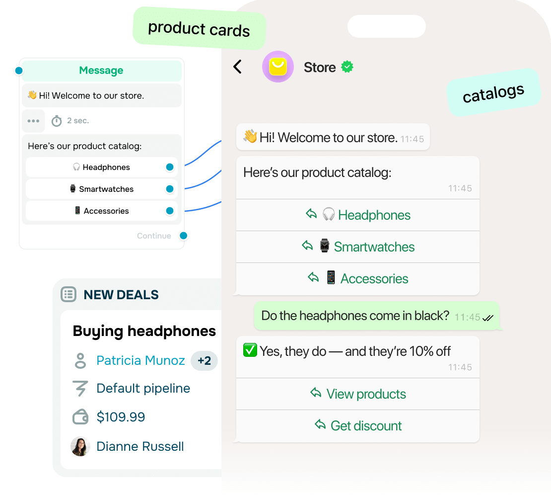 Por que as empresas usam um chatbot para vendas no WhatsApp?