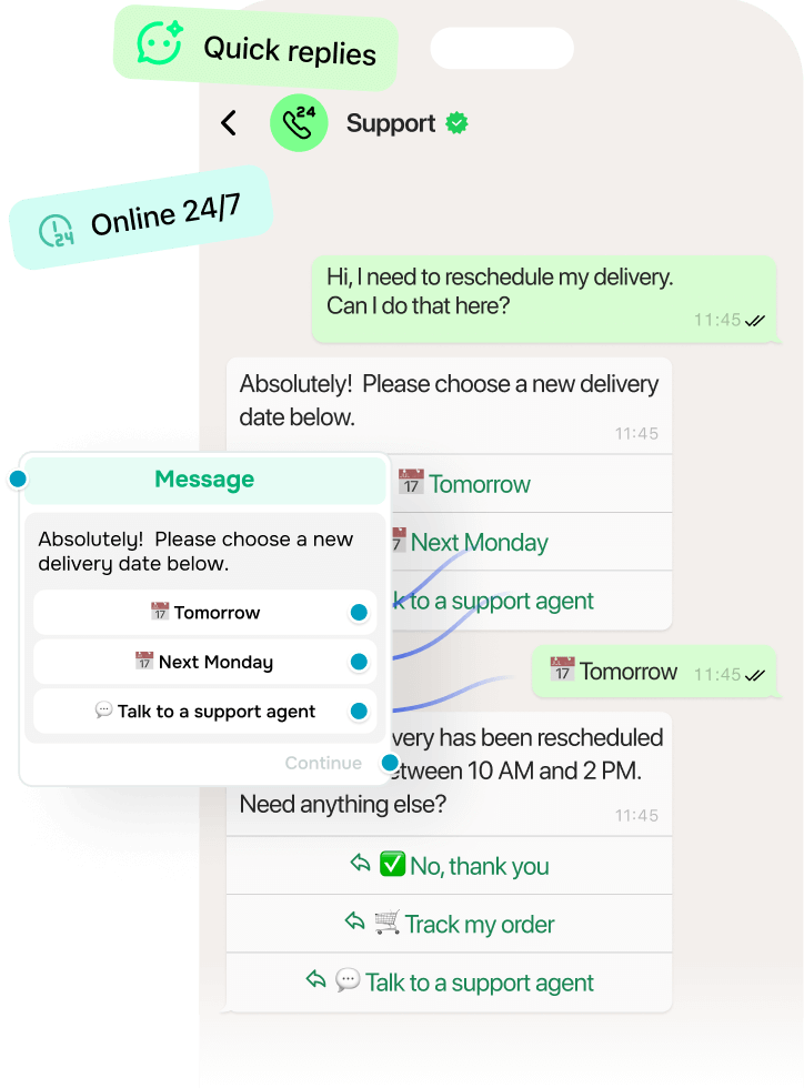 Quais são os benefícios do WhatsApp para o atendimento ao cliente?